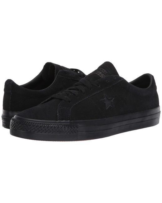 Converse Black One Star Pro Suede - Ox for men