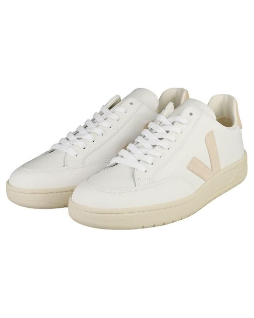 Veja White V-12 Sneaker for men