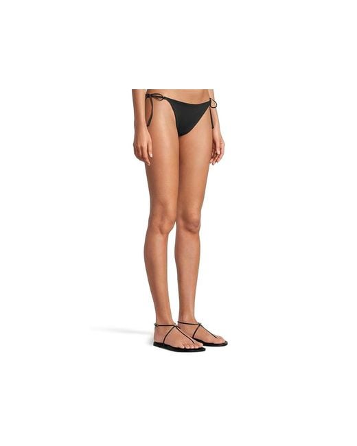 Becca Black Color Code Demi Tie Side Basic Bottom Swimwear, Nylon/Spandex