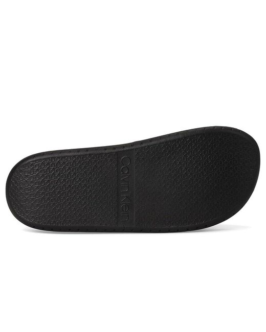 Calvin Klein Black Barli Sandals, Synthetic