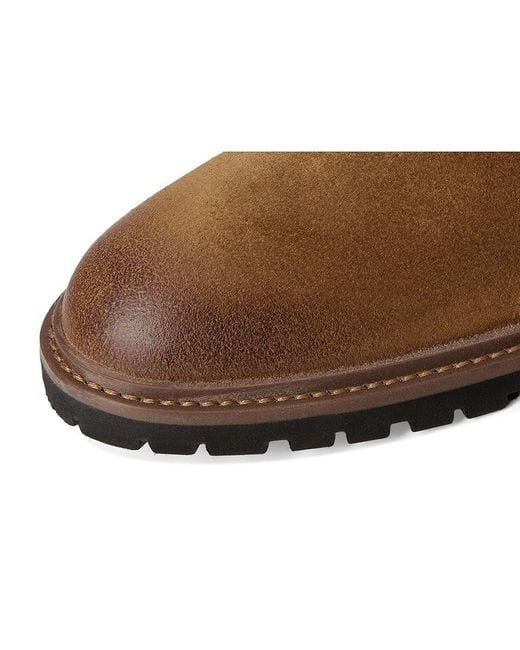 Johnston & Murphy Brown Barrett Plain Toe Boots Boots 10.5 M (D) Leather for men