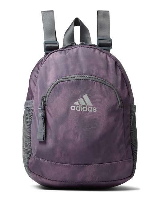 adidas Synthetic Linear 3 Mini Backpack in Purple Lyst