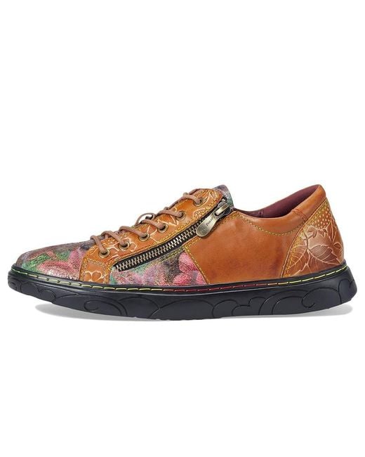 Spring Step Natural Danli-Bloom (Camel Multi) Shoes