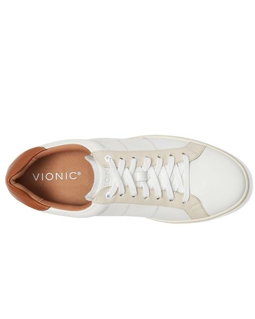 Vionic White Lucas Ii ( Creamleather) Shoes for men