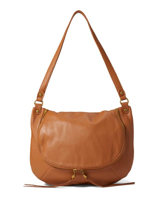 Hobo International Leather Fern Medium Shoulder in Beige (Brown) Lyst