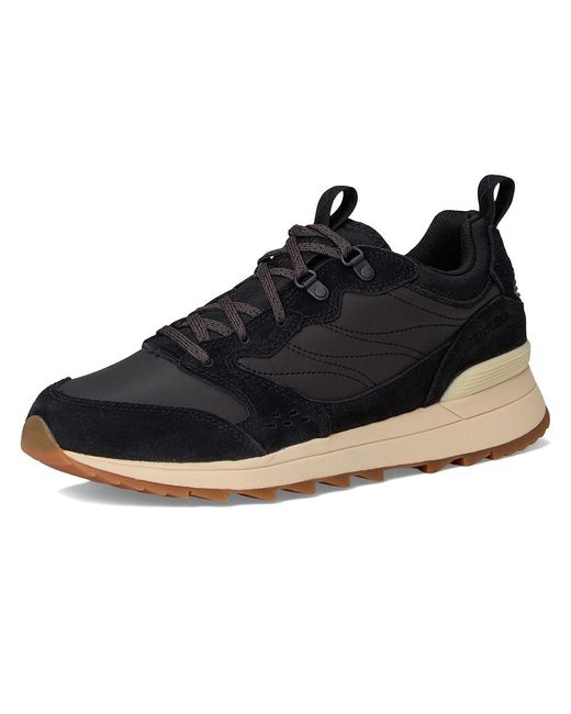 Merrell Black Alpine 83 Sneaker Recraft Mxd Lace-Up Boots, Leather/Suede for men