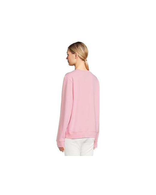 Lilly Pulitzer Pink Ballad Long Sleeve Sweatshirt Sweater Conch Shell Pb Playground Printed Sweatshirt, Cotton