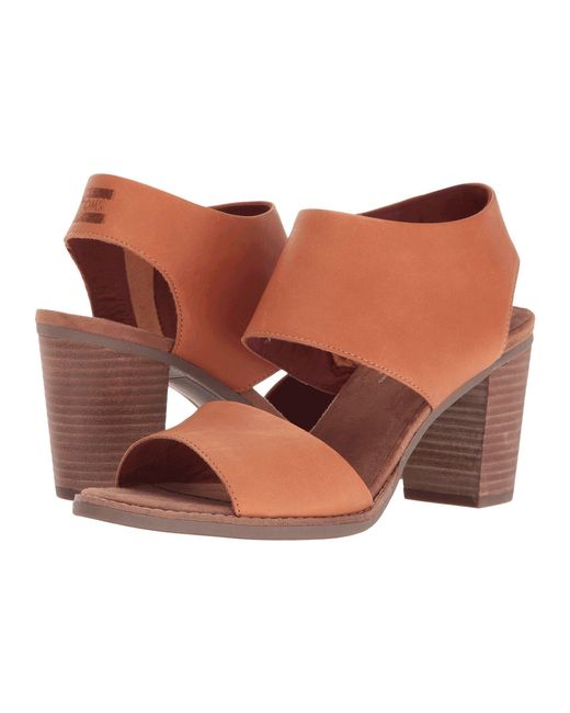 TOMS Brown Majorca Cutout Sandal