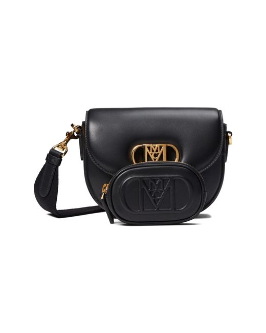 MCM Leather Mode Travia Crossbody Mini in Black Lyst