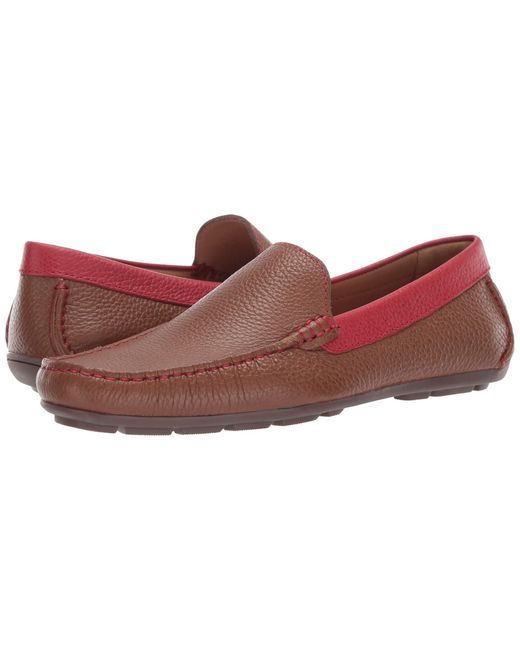 Driver Club USA Leather Made In Brazil San Diego Loafer Driving Style in Brown (Red) for Men Lyst