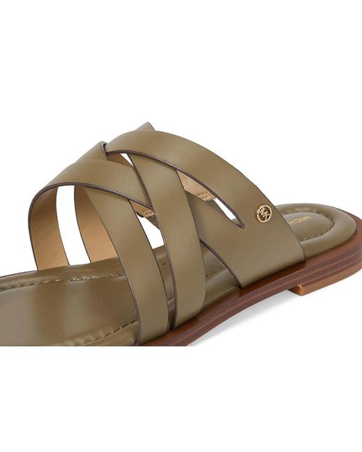 MICHAEL Michael Kors Multicolor Nora Thong Sandal Sandals, Leather