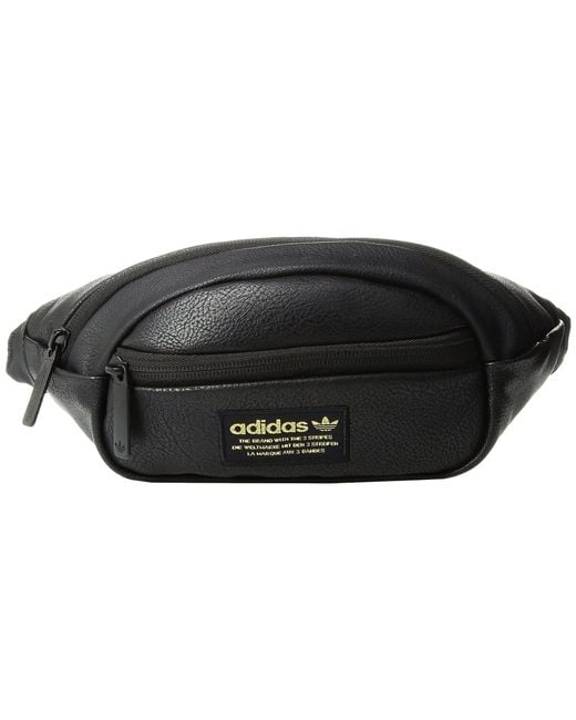 adidas Originals Originals National Waist Pack in Black | Lyst