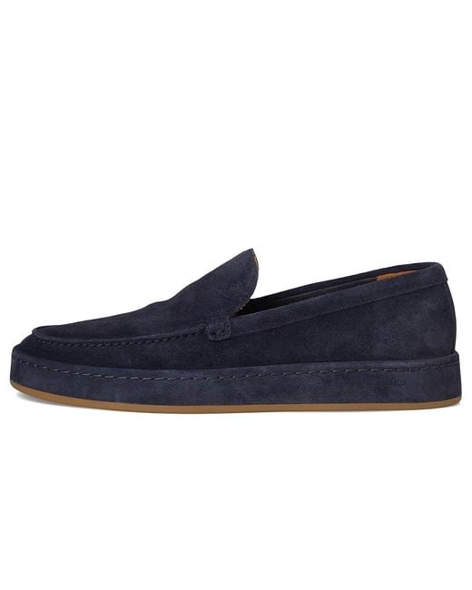 Allen Edmonds Blue Brody-1 Shoes 11.5 D (M) Leather/Suede for men