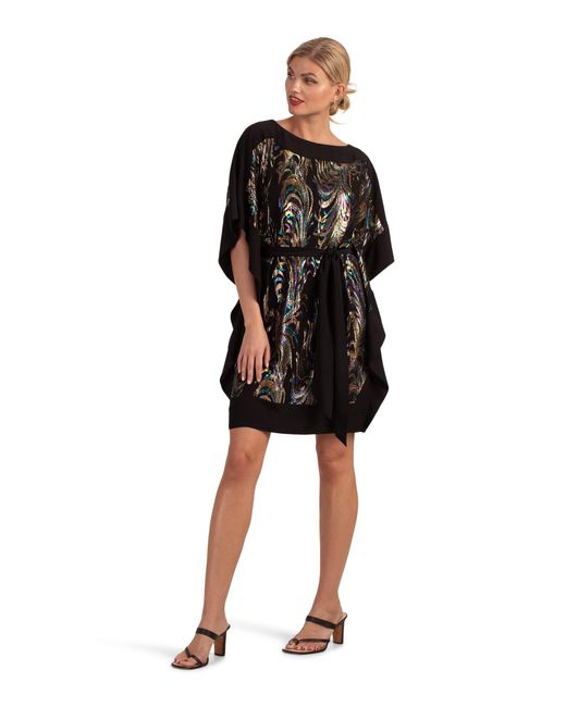 Trina Turk Silk Prize Dress in Black Lyst