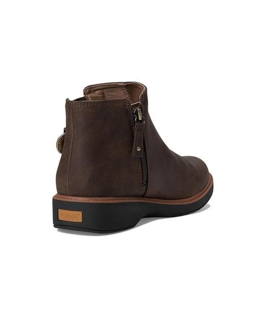 Dr. Scholls Brown Calm One Chelsea Short Boots Boots, Synthetic