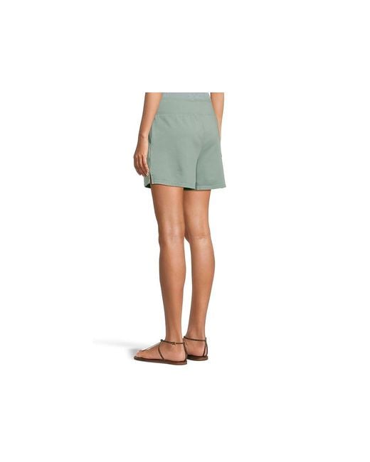 Mod-o-doc Black High Waist Shorts Shorts, Cotton/Spandex