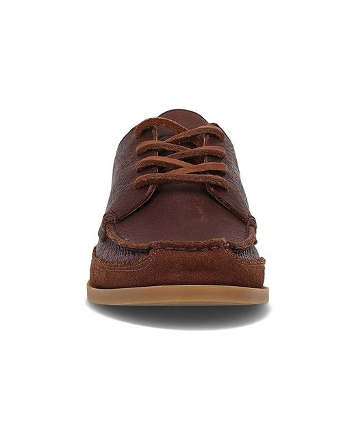 Frye Brown Mason Field Moc (Hickory) Lace-Up Boots for men