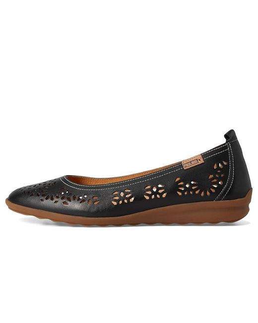 Pikolinos Black Alcoi W4C Flat Shoes 1 Eu 38 (Us 7.5-8) B