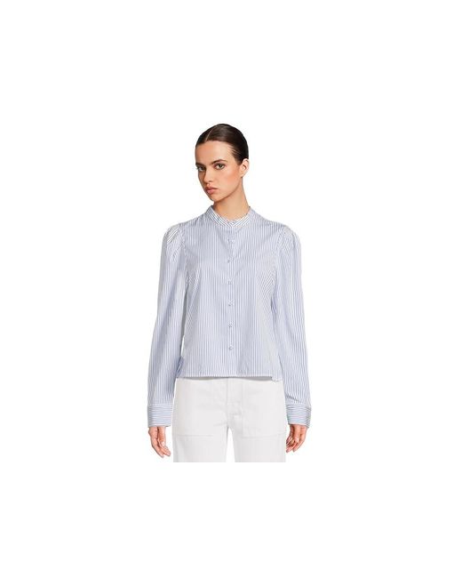 Madewell White Paulina Top Clothing Xs 00-0) Cotton