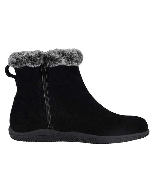 Softwalk® Black Helena Boots 7 N (Aa)