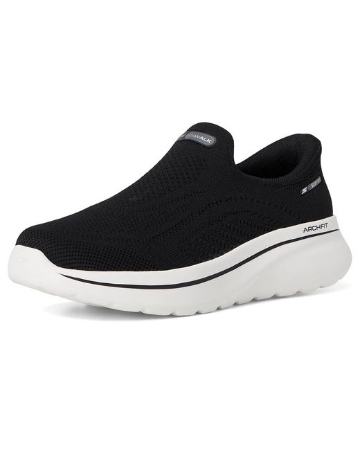 Skechers Black Go Walk Arch Fit N-Joy Arianne Hands Free Slip-Ins Walking Shoes 9.5 B