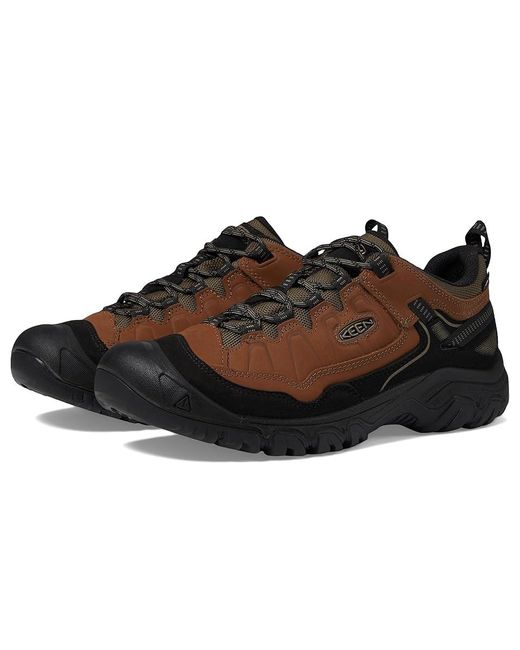 Keen Black Targhee 4 Low Height Durable Comfortable Waterproof (Bison/) Climbing Shoes