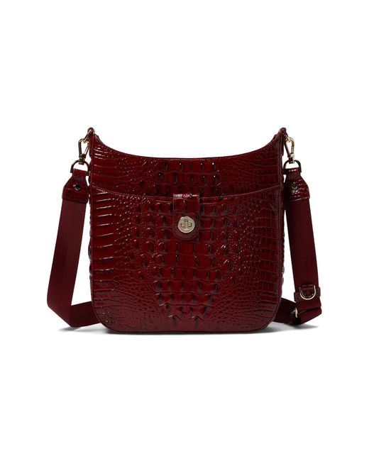 Brahmin Melbourne Leia Crossbody in Red Lyst