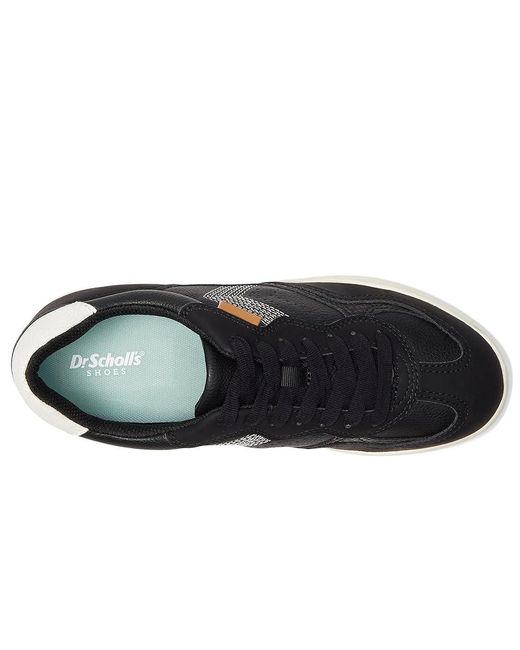 Dr. Scholls Black Right On Lace-Up Shoes Shoes, Faux Leather