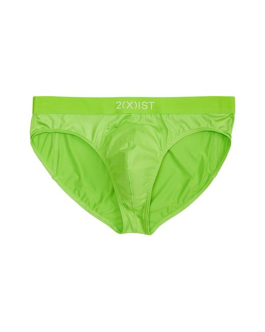2xist 2(x)ist Sliq Brief (jasmine Green) Underwear for men