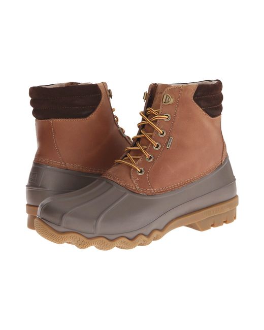 brown sperry duck boots