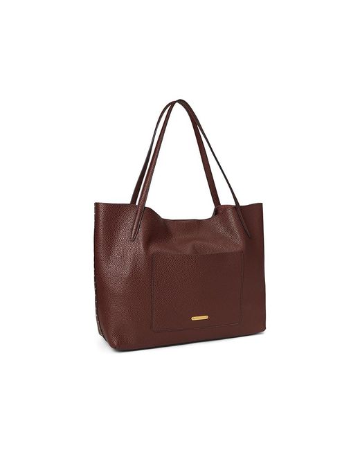 Rebecca Minkoff Brown Darren Unlined Tote Tote Handbags, Leather