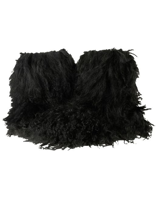 UGG Synthetic Fluff Momma Mongolian in Black | Lyst