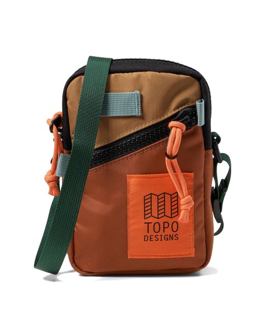 Topo Orange Mini Shoulder Bag