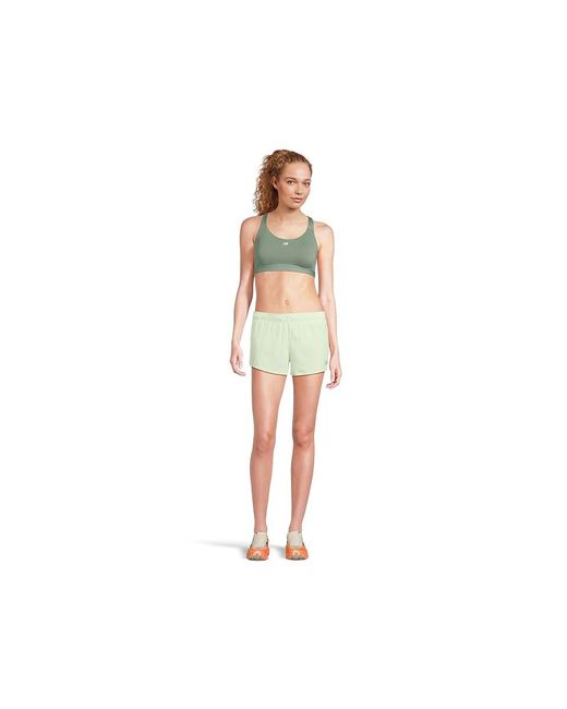 New Balance Black Rc Short 3 Shorts, Polyester/Spandex