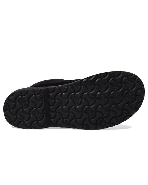 Birkenstock Black Uppsala Mid Lace-Up Shearling
