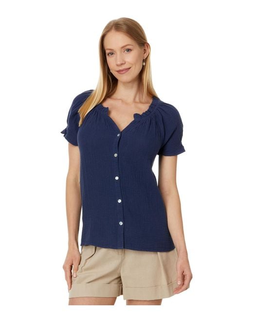 Tommy Bahama Blue Coral Isle Short Sleeve Top