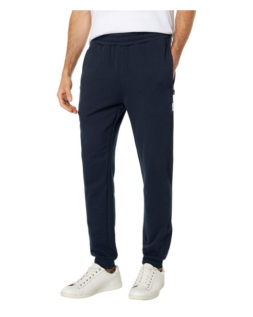 Rip Curl Cotton Surf Revival Track Pants in Navy (Blue) for Men | Lyst