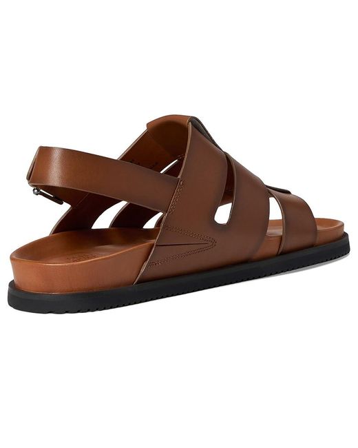 Allen Edmonds Brown Damien Fisherman Sandals Sandals 9 D (M) Suede for men