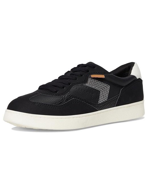 Dr. Scholls Black Right On Lace-Up Shoes Shoes, Faux Leather