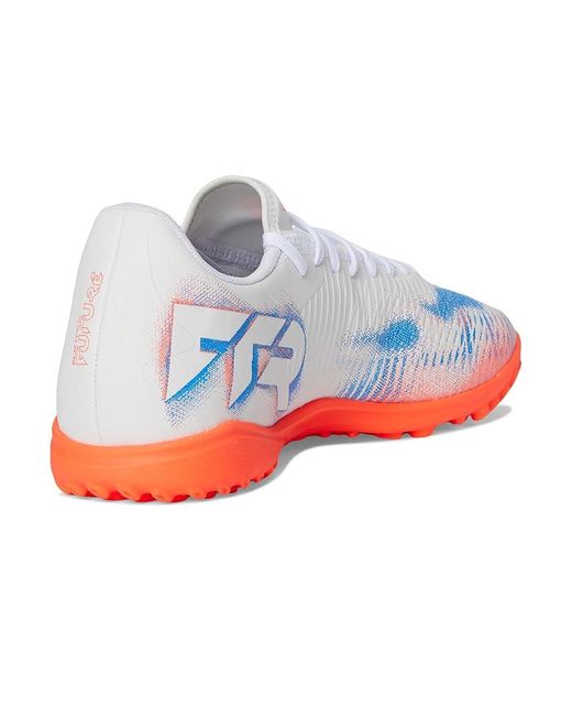 PUMA White Future 8 Play Turf Trainer Soccer Cleats Soccer Shoes//Glowing 10 D for men
