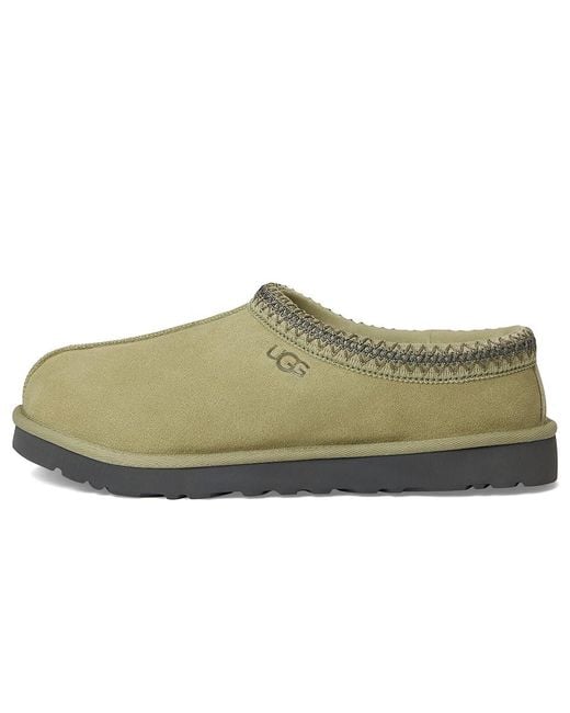 Ugg Green Tasman Ii Slippers Muted Brass/Magnolia Leaf 14 D for men