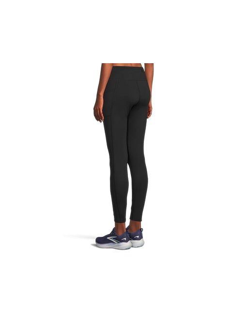 Brooks Black Momentum Thermal Tight 2.0 Clothing/Speed Logo, Polyester/Spandex