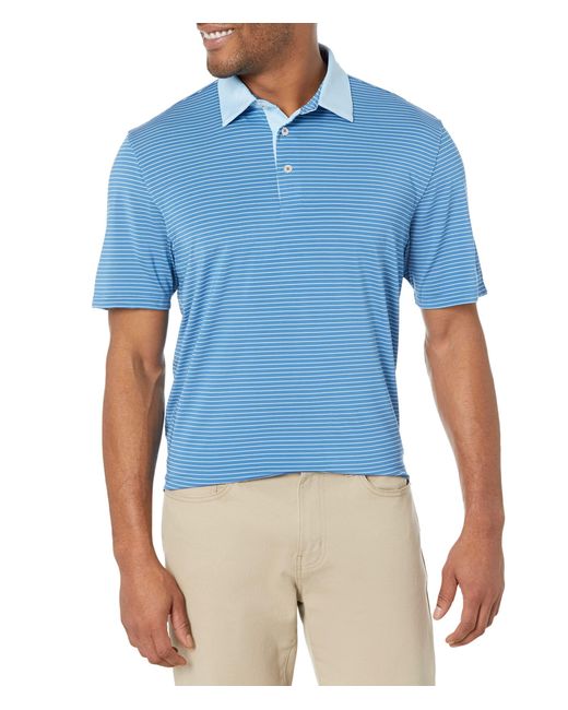 Southern Tide Driver Bowee Stripe Performance Polo in Blue for Men | Lyst