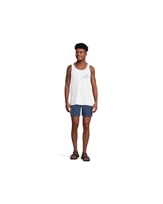 Chubbies Blue The New Avenues 6 (Everywear Performance Shorts) Shorts, Polyester/Spandex for men