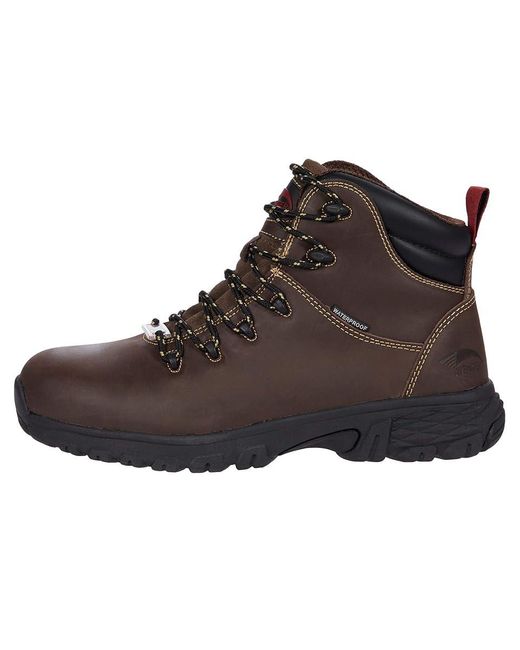 Avenger Work Boots Black Flight 6 for men