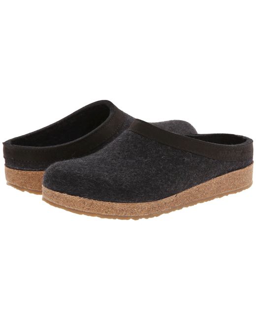 haflinger gzl leather trim grizzly