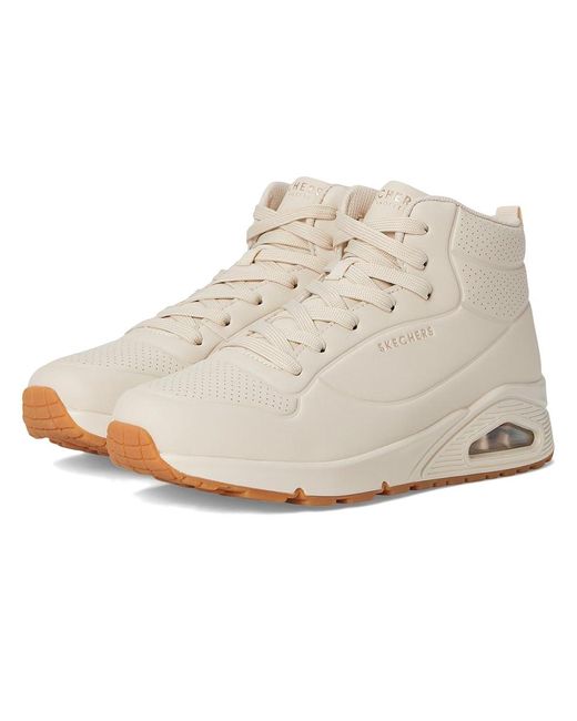 Skechers Metallic Uno-Stand High (Off) Shoes