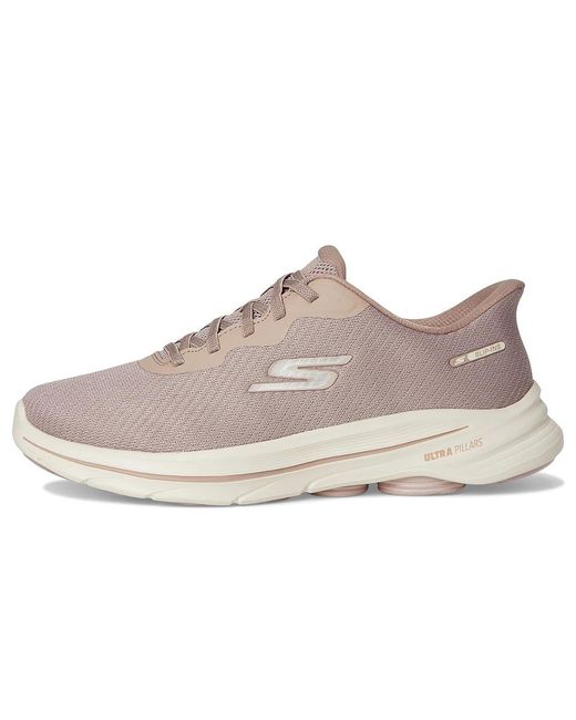 Skechers Gray Go Walk 8 Nadia Hands Free Slip-Ins Walking Shoes 11 B