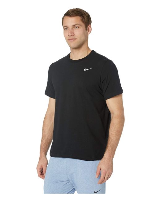 nike dry tee crew solid