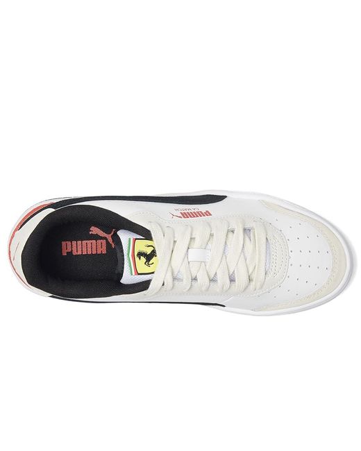 PUMA White Scuderia Ferrari Ca Match Shoes Shoes/Vapor/ 11.5 D for men